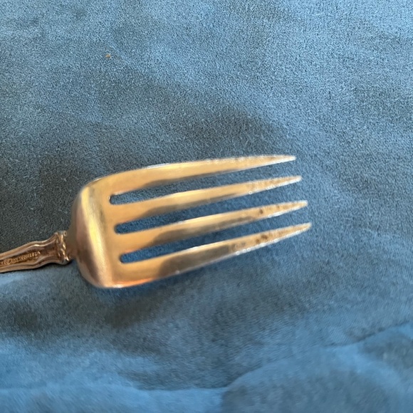 Westmoreland George and Martha sterling dessert forks, set of 8. - Picture 5 of 5